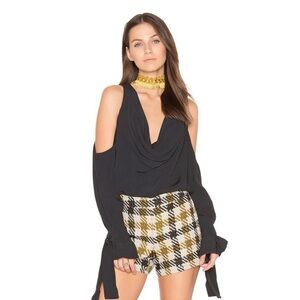 Keepsake the Label Black Plunge Chest Top